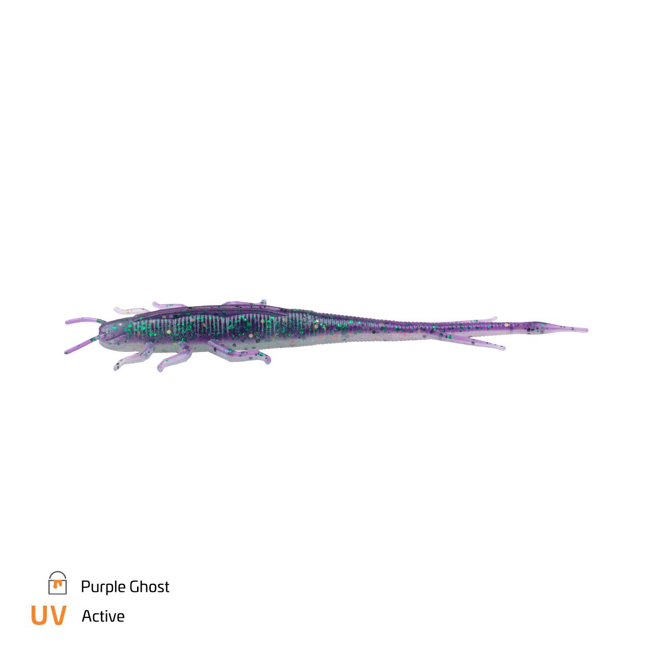 Zeck Ba Shaky Sneaker 10 Cm - 7 Esche Softbait In Gomma A Forma Di Larva Libellula