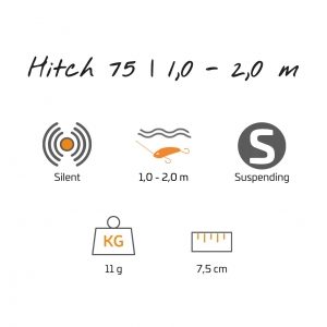 Hitch 7,5 cm | 1,0 - 2,0 m Suspender
